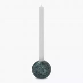 Свещник DUKA MARBLE 6,7 см., зелен