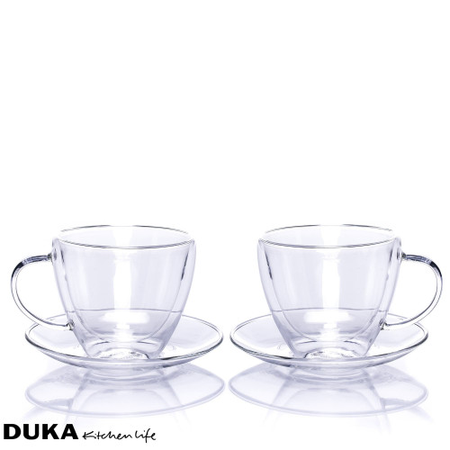  Чаши с двойно дъно 2 бр. DUKA LISE 380 мл.