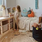 Кошница DUKA MINI 36x34 см, черен