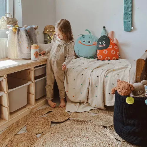 Кошница DUKA MINI 36x34 см, черен