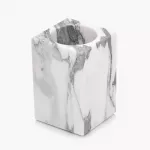 Чаша за тоалетни принадлежности DUKA SCANDI SPA, бял