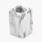 Чаша за тоалетни принадлежности DUKA SCANDI SPA, бял