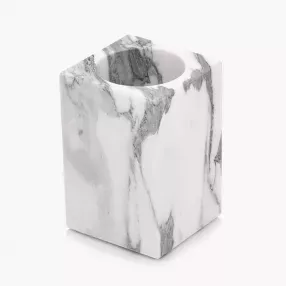 Чаша за тоалетни принадлежности DUKA SCANDI SPA, бял