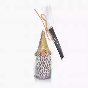 Свещ гном DUKA JULMYS 12.5 см., златист