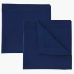 Сет текстилни салфетки за хранене 2 бр. DUKA SKADI 40x40 см., син