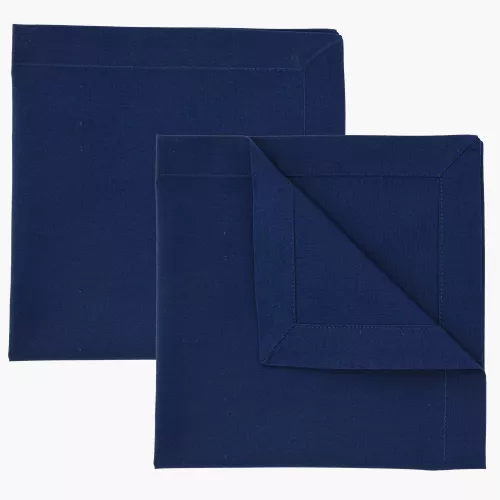 Сет текстилни салфетки за хранене 2 бр. DUKA SKADI 40x40 см., син