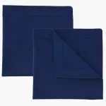 Сет текстилни салфетки за хранене 2 бр. DUKA SKADI 40x40 см., син