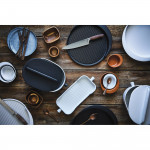 Тава за печене DUKA HJALMAR 38x15 см., бял