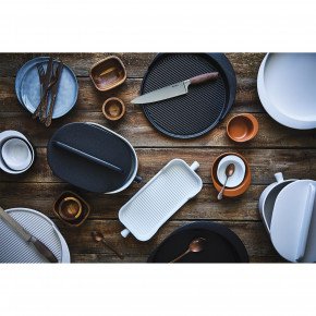 Тава за печене DUKA HJALMAR 38x15 см., бял