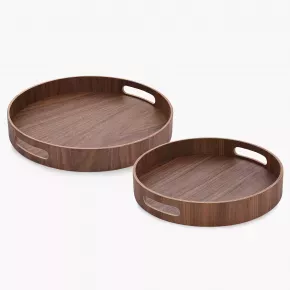 Поднос DUKA WALNUT 35 см.