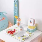 Подложка за хранене DUKA MINI 39,5x29,5 см., бял