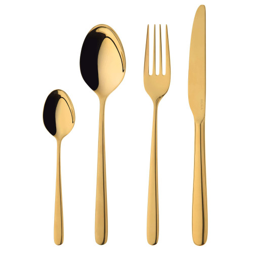 Прибори DUKA TROPEA 24 ел., златисти