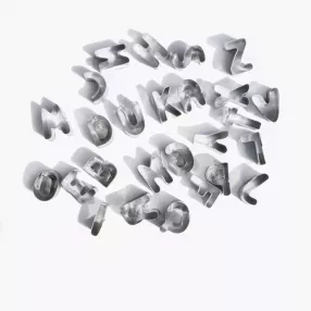 Сет латински букви за сладки 26 бр. DUKA MINI