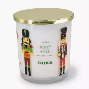 Ароматна свещ DUKA LYCKLIG HONEY APPLE 8,8x10,8 см.