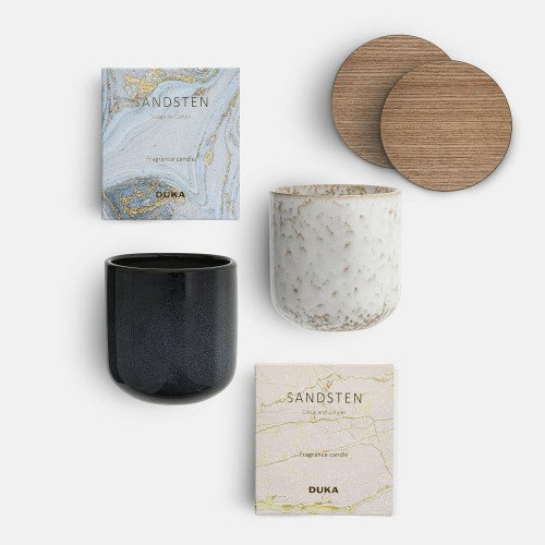 Ароматна свещ  DUKA SANDSTEN, цитрус и хвойна