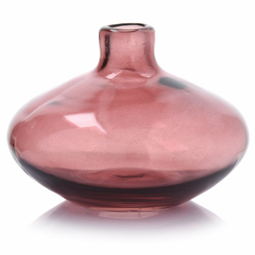 Ваза DUKA GLASS 9.5 см., розов