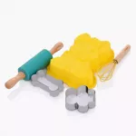 Детски сет за сладки 5 части DUKA MINI, жълт