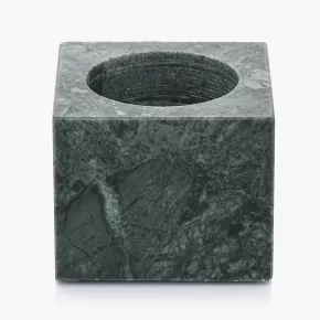 Свещник DUKA MARBLE 6x4,8 см., зелен