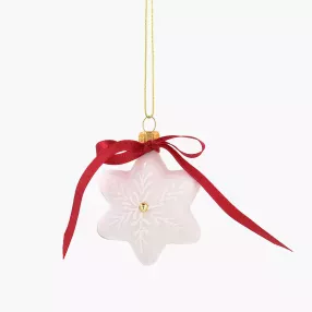 Висулка коледна звезда DUKA JULKLAP 6 см.