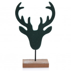 Декорация еленска глава DUKA FELT, зелен