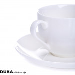 Чаша с чиния DUKA FELICIA 130 мл. 