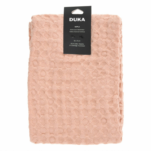 Кухненската кърпа DUKA VAFFLA 50х70 см, сьомга