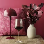 Настолна лампа DUKA SKADI 40 см, червен