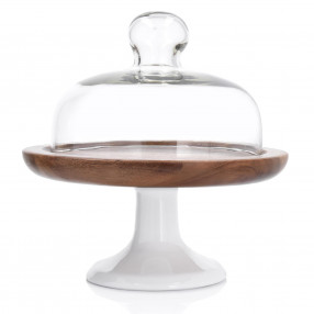 Поставка за сладкиши с капак DUKA ACACIA 20 см.