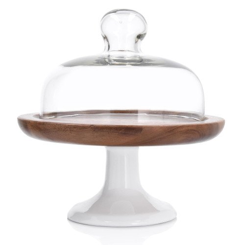 Поставка за сладкиши с капак DUKA ACACIA 20 см.