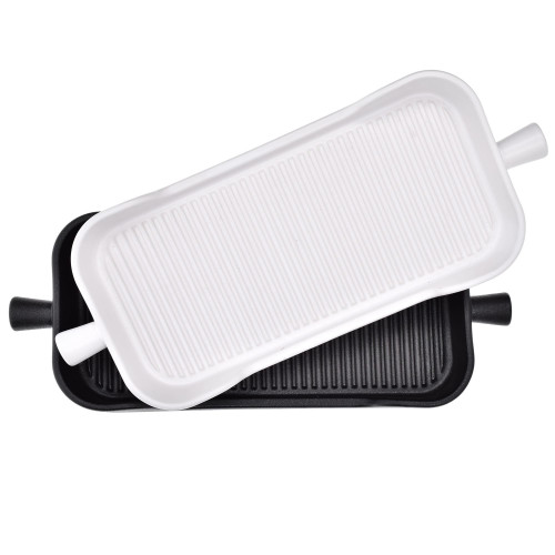 Тава за печене DUKA HJALMAR 38x15 см., бял