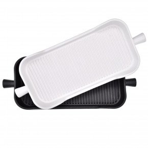 Тава за печене DUKA HJALMAR 38x15 см., бял