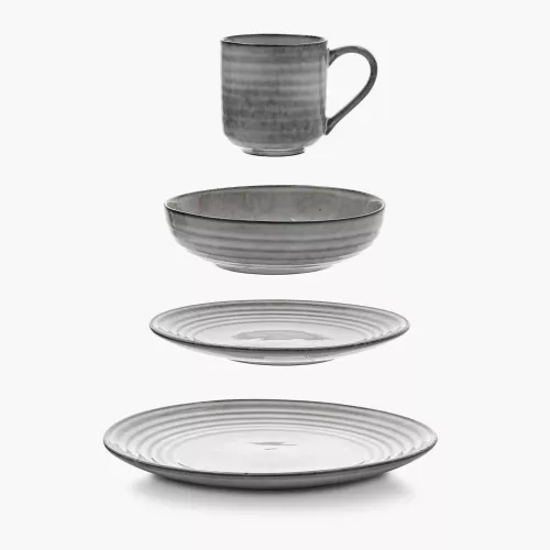 Чиния DUKA SANDSTEN 22 см., сив