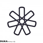 Поставки за горещи съдове 2 бр DUKA SILCTOOL 15,5 см. 