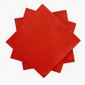 Салфетки 20 бр. DUKA MONONORD 33x33 см., тъмночервен