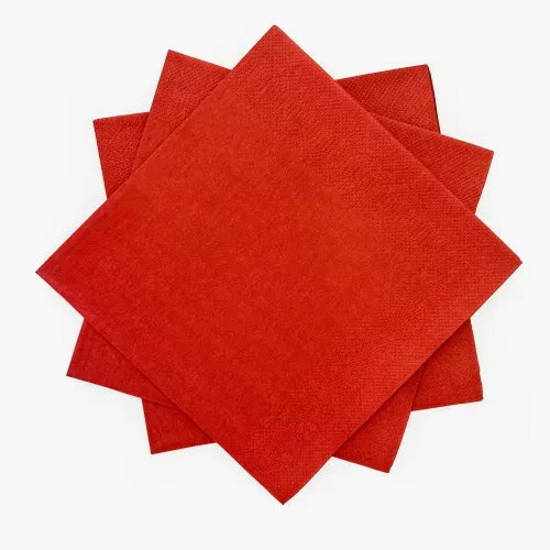 Салфетки 20 бр. DUKA MONONORD 33x33 см., тъмночервен