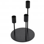 Свещник DUKA LISSMA 14x20 см., черен