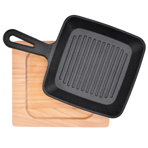 Грил тиган с поставка DUKA MUSN 15 см.