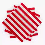 Салфетки 20 бр. DUKA RANDIG 33x33 см., тъмночервен