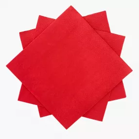 Салфетки 20 бр. DUKA MONONORD 33x33 см., светлочервен