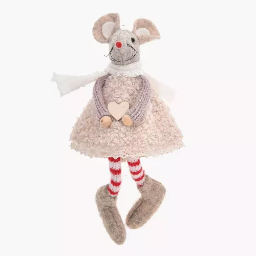 Мишка момиче DUKA LILLIPUT 15 см., бежов