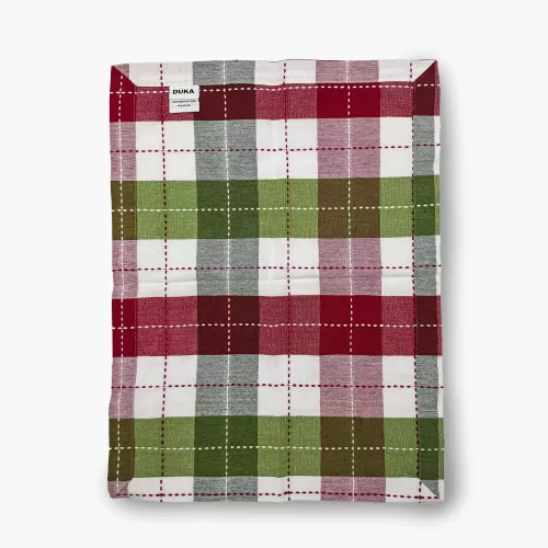 Сет текстилни салфетки за хранене 2 бр. DUKA GLEN 40x40 см., зелен