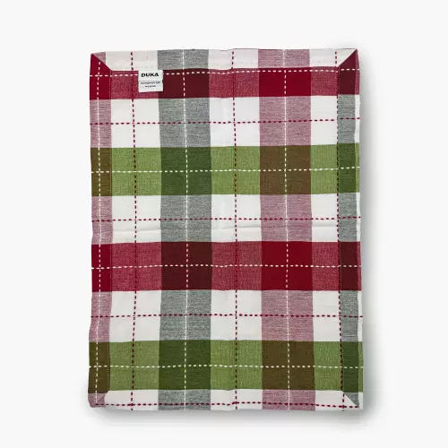 Сет текстилни салфетки за хранене 2 бр. DUKA GLEN 40x40 см., зелен