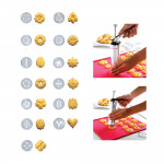 Шприц за сладки DUKA COOKIES 21 ел.