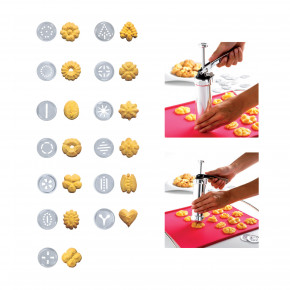 Шприц за сладки DUKA COOKIES 21 ел.