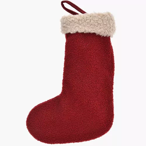 Коледен чорап DUKA LILLIPUT 34 см., червен