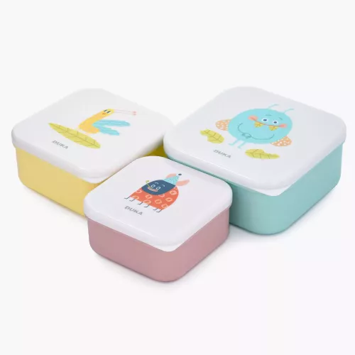 Сет кутии за храна 3 бр. DUKA MINI