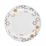 Чиния DUKA FELICIA ART DECO 20 см., бял