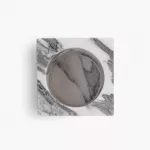 Чаша за тоалетни принадлежности DUKA SCANDI SPA, бял