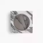 Чаша за тоалетни принадлежности DUKA SCANDI SPA, бял