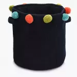 Кошница DUKA MINI 36x34 см, черен